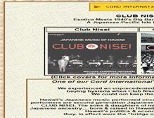 Tablet Screenshot of clubnisei.com